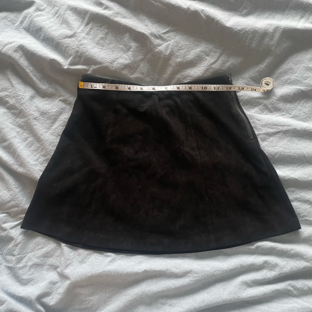 Brandy Faux Suede Mini Skirt